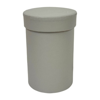 Pudełko Flower Box Florystyczne Małe Mini Dekoracja Ozdobne 10 cm Szary