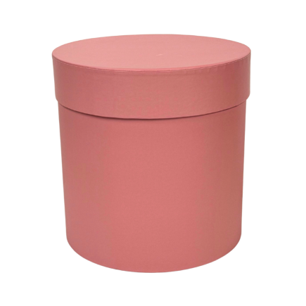 Pudełko Flower Box Florystyczne do Kompozycji Dekoracji Ozdobne 18cm Różowe