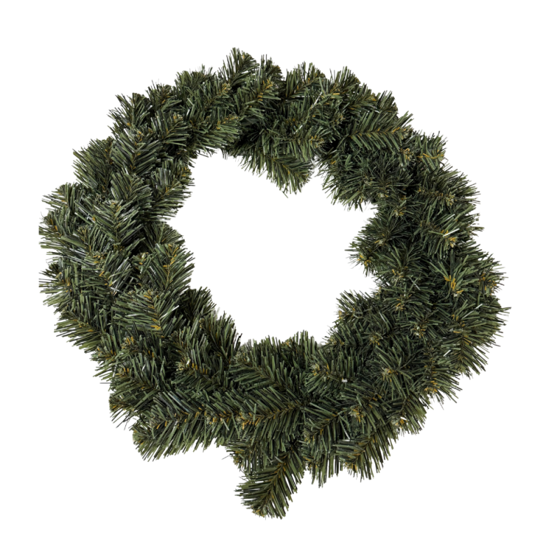 Wianek Wieniec Świerkowy Świąteczny Zielony Baza Pod Stroik 40 cm