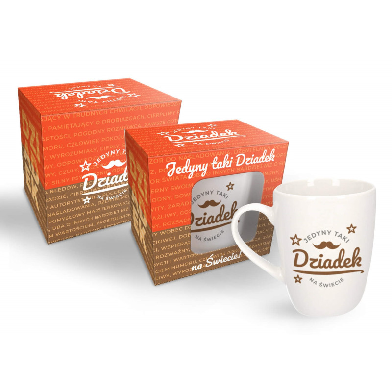 Kubek dla Dziadka Prezent Na Święta Upominek na Dzień Dziadka 300 ml Kubek dla Dziadka Prezent Na Święta Upominek na Dzień Dziadka 300 ml