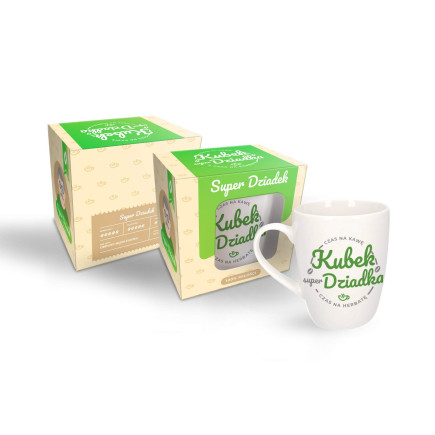 Kubek dla Dziadka Prezent Na Święta Upominek na Dzień Dziadka 300 ml