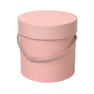 Pudełko Pudełka Flower Box Na Kwiaty Ozdobne Dekoracje 12,5 cm Różowe