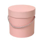 Pudełko Pudełka Flower Box Na Kwiaty Ozdobne Dekoracje 12,5 cm Różowe