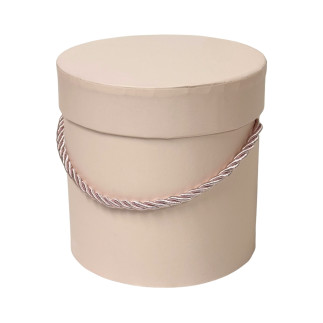 Pudełko Pudełka Flower Box Na Kwiaty Ozdobne Dekoracje 12,5 cm Jasny Róż