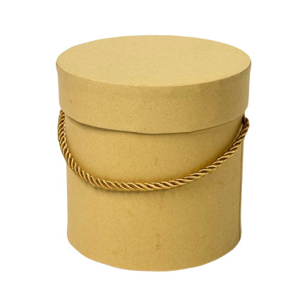 Pudełko Pudełka Flower Box Na Kwiaty Ozdobne Dekoracje 12,5 cm Natural