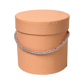 Pudełko Pudełka Flower Box Na Kwiaty Ozdobne Dekoracje 12,5 cm Łososiowe