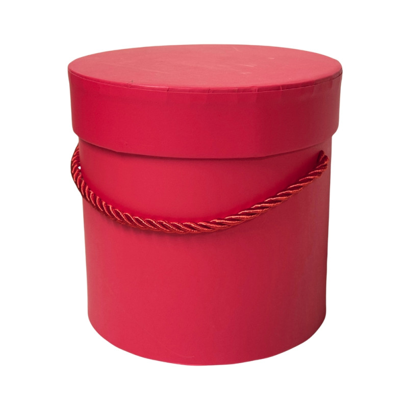 Pudełko Pudełka Flower Box Na Kwiaty Ozdobne Dekoracje 12,5 cm Amarantowe