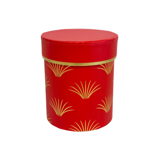 Pudełko Pudełka Flower Box Na Kwiaty Ozdobne Dekoracje 10 cm Czerwone