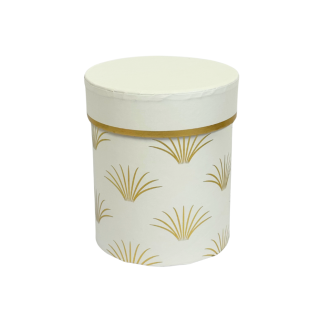 Pudełko Pudełka Flower Box Na Kwiaty Ozdobne Dekoracje 10 cm Białe