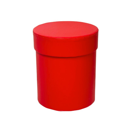 Pudełko Pudełka Flower Box Na Kwiaty Ozdobne Dekoracje 10 cm Czerwone