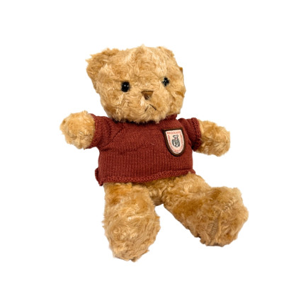 Miś Pluszowy Brązowy Dekoracyjny do Prezentów Koszy Bukietów Ozdoba 30 cm