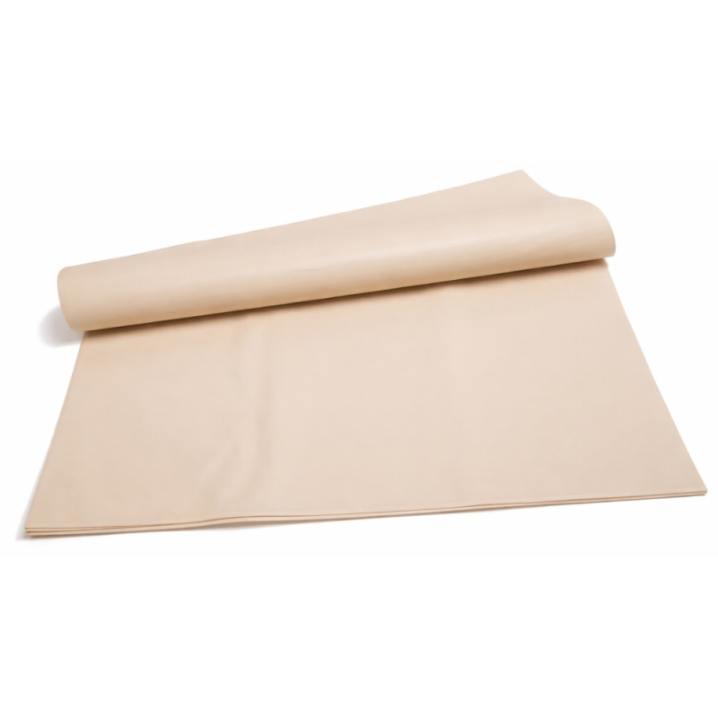 Folia Satynowa Florystyczna Gładka w Arkuszach Beżowa 55x57cm 20 sztuk