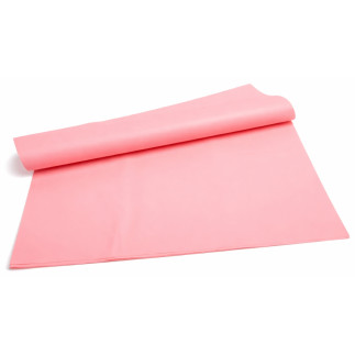 Folia Satynowa Florystyczna Gładka w Arkuszach Łososiowa 55x57cm 20 sztuk