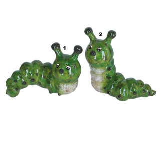 Figurka Ozdobna Ceramiczna Gąsienica Do Dekoracji Do Kompozycji 22 cm