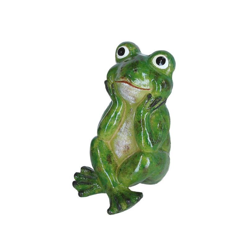 Figurka Żabka Ozdobna Ceramiczna Żaba Do Dekoracji Do Kompozycji 27 cm